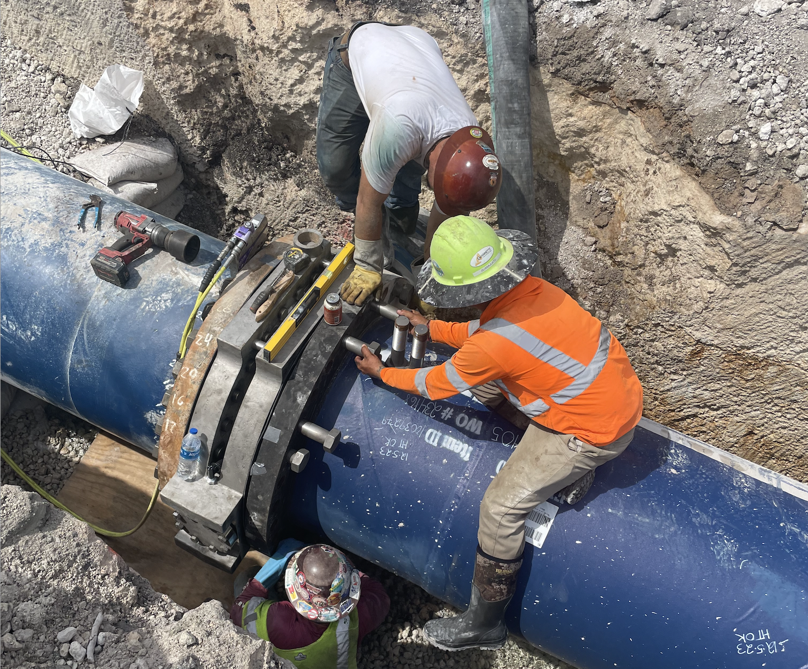 Islamorada Transmission Main Replacement Project Pipe Installation